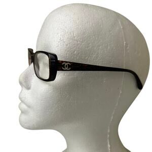 Chanel Eyeglasses Frames 3188 Tortoise Brown Rectangle Optical Designer Eyewear